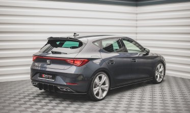 Дифузор заднього бампера Street pro Seat Leon MK4 FR Hatchback фото
