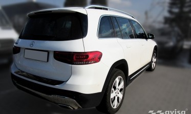 защитная накладка на задний бампер Mercedes GLB X247, черная фото
