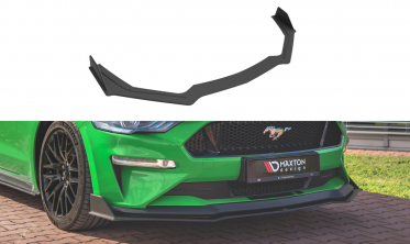 Диффузор переднего бампера Racing Ford Mustang MK6 FL версия GT фото