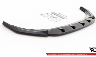 Накладка под передний бампер Volkswagen Golf MK8 версия R  фото