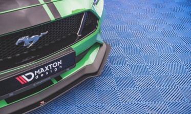 Накладка під передній бампер Street pro Ford Mustang MK6 FL версія GT фото