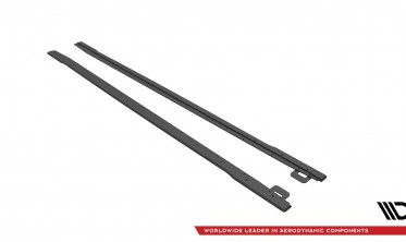 Листвы под боковые пороги Street pro Ford Mustang MK6 FL версия GT фото