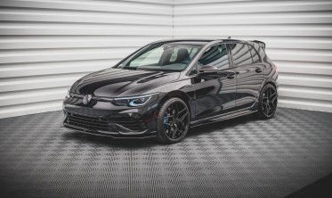 Спойлер переднего бампера VW Golf MK8 R вер. 3 фото