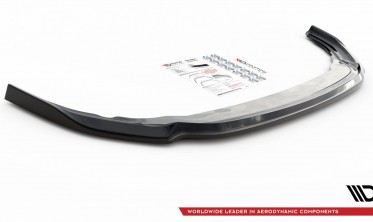 Тюнинговый диффузор под  передний бампер VW Golf VIII версия R вар. 6 фото