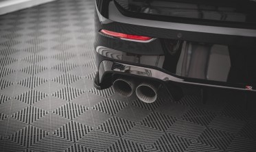 Тюнинговые спойлера под задний бампер VW Golf VIII R вер. 3 фото
