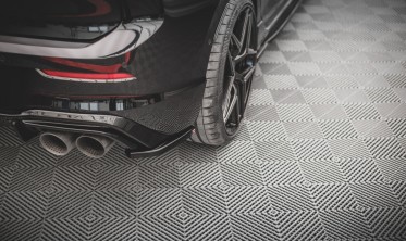 Тюнинг накладки заднего бампера VW Golf VIII R вер. 4 фото