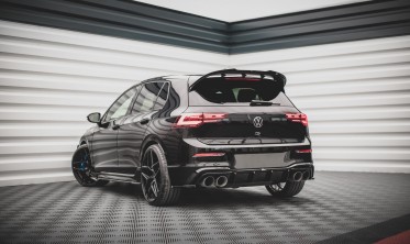 Тюнинг накладки заднего бампера VW Golf VIII R вер. 4 фото