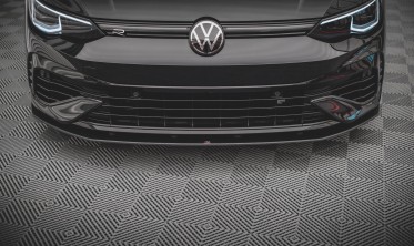 Листва под передний бампер Street pro Volkswagen Golf R MK8 фото