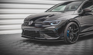 Листва под передний бампер Street pro Volkswagen Golf R MK8 фото