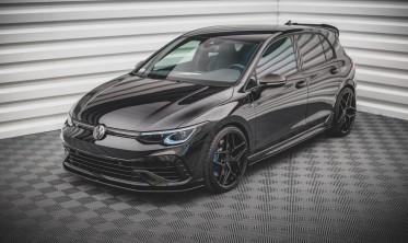 Листва под передний бампер Street pro Volkswagen Golf R MK8 фото