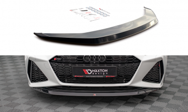 Накладка под передний бампер Audi RS6 C8 / RS7 C8 вер.3 фото