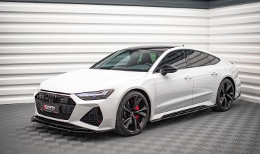 Диффузоры под пороги Audi RS6 C8, RS7 C8 вер.1 фото