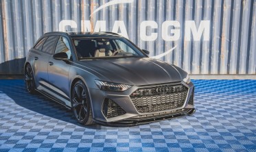 Диффузоры под пороги Audi RS6 C8, RS7 C8 вер.1 фото