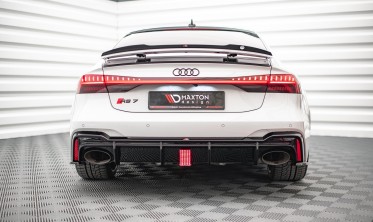 Тюнінговий дифузор заднього бампера Audi RS6 C8 фото