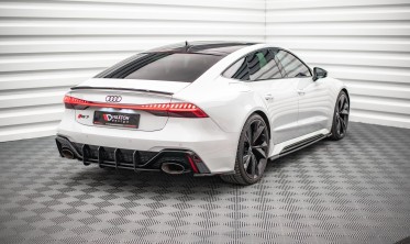 Накладка заднего бампера Street pro Audi RS7 C8 / RS6 C8 фото