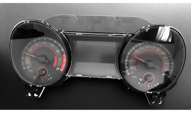 Шкала-заменитель с миль на км Ford Mustang VI в стиле Roush фото