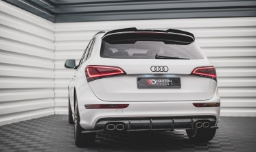 Центральная накладка заднего бампера Street pro Audi SQ5 MK1 8R фото