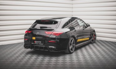 Центральна накладка заднього бампера Street pro Mercedes-AMG CLA 35/45 C118 фото