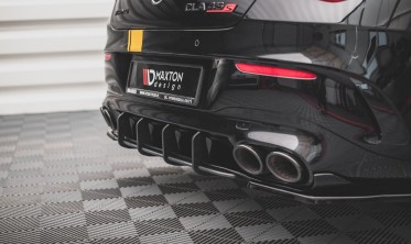 Центральна накладка заднього бампера Street pro Mercedes-AMG CLA 35/45 C118 фото