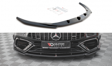 Тюнінг накладка переднього бампера Mercedes AMG CLA 45 Aero C118 вер. 1 фото