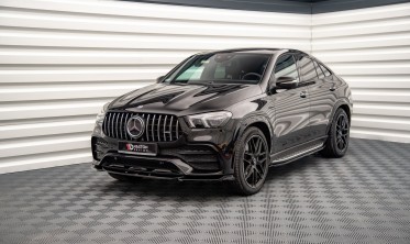 Дифузор під передній бампер Mercedes GLE C167 W167 AMG / AMG-Line фото