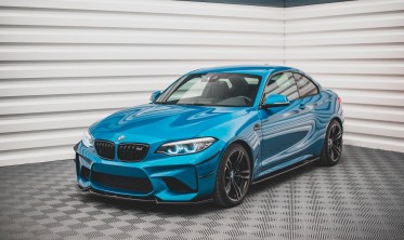 Тюнінговий спойлер під передній бампер BMW M2 F87 вер. 2 фото