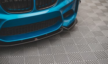 Тюнінговий спойлер під передній бампер BMW M2 F87 вер. 2 фото