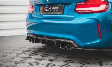 Тюнінговий дифузор заднього бампера BMW M2 F87 фото