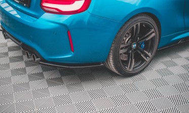 Тюнінгова накладка заднього бампера BMW M2 F87 фото
