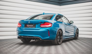 Накладки заднього бампера BMW M2 F87 фото