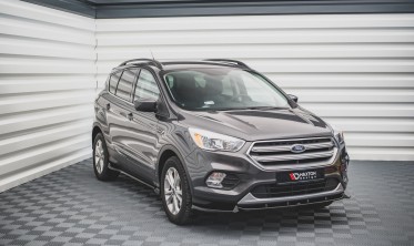 Тюнинговый диффузор переднего бампера Ford Escape MK3 фото