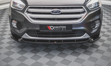 Тюнинговый диффузор переднего бампера Ford Escape MK3 фото
