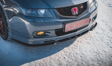 Накладка под передний бампер Honda Accord MK7 Type-S вер. 3 фото