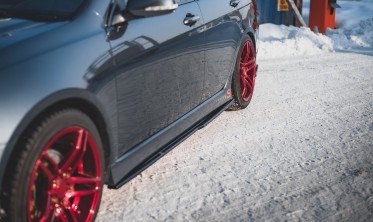 Тюнинг накладки под боковые пороги Honda Accord MK7 Type-S вер. 2 фото