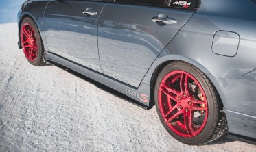 Тюнинг накладки под боковые пороги Honda Accord MK7 Type-S вер. 2 фото