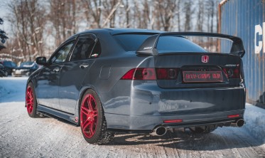 Боковые накладки заднего бампера Honda Accord MK7 версия Type-S вер.2 фото