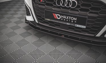 Тюнінгова накладка переднього бампера Audi S3/A3 S-line 8Y вер. 2 фото