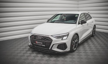 Тюнінгова накладка переднього бампера Audi S3/A3 S-line 8Y вер. 2 фото