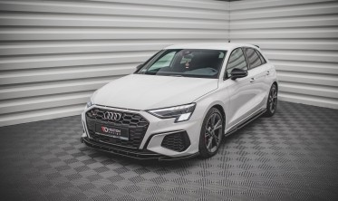 Накладка под передний бампер Audi S3 / A3 S-line 8Y вер. 4 фото