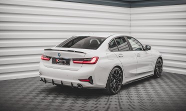 Накладка заднего бампера Street pro с вертикальными ребрами BMW 3 G20 / G21 фото