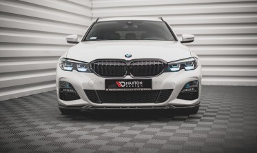 Тюнинг накладка переднего бампера BMW 3 G20 / G21 M-pack вер. 4 фото