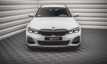 Тюнінговий спойлер під передній бампер BMW 3 G20/G21 M-pack вер. 5 фото