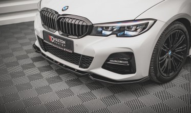 Тюнінговий спойлер під передній бампер BMW 3 G20/G21 M-pack вер. 5 фото