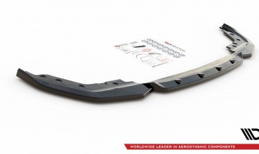 Тюнінговий спойлер під передній бампер BMW 3 G20/G21 M-pack вер. 5 фото
