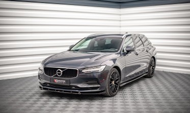 Тюнинг накладка переднего бампера Volvo V90 MK2 вер. 2 фото