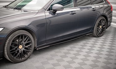 Тюнинг листва боковых порогов Volvo V90 MK2 фото