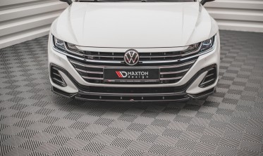 Тюнинг накладка под передний бампер Volkswagen Arteon R-Line Facelift вер. 1 фото