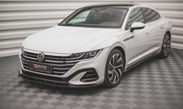 Тюнинг накладка под передний бампер Volkswagen Arteon R-Line Facelift вер. 1 фото