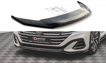 Тюнінговий дифузор переднього бампера Volkswagen Arteon R-Line післярестайл вер. 3 фото