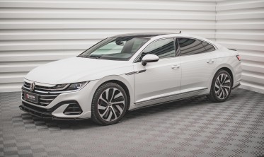 Тюнинговые листвы под пороги Volkswagen Arteon R-Line рестайл фото